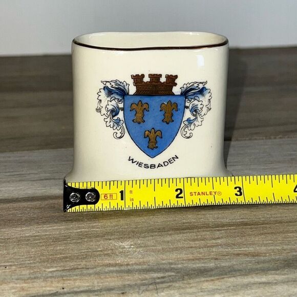 Wiesbaden M. Budich German Beer Eye Glass Holder/Business Card/Toothpick/Ink Pen - Picture 4 of 9